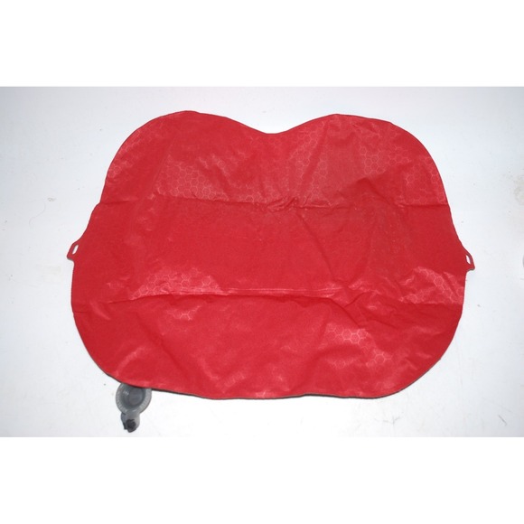 Exped Air Pillow Medium Red Gray with Carry Bag Used Camping Travel - Picture 3 of 5